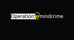 Desktop Screenshot of operationmindcrime.com